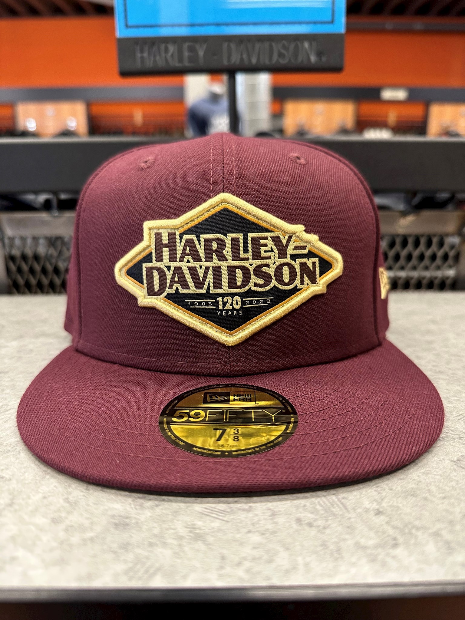 Casquette 120th Anniversary Harley-Davidson homme - Motorcycles Legend shop