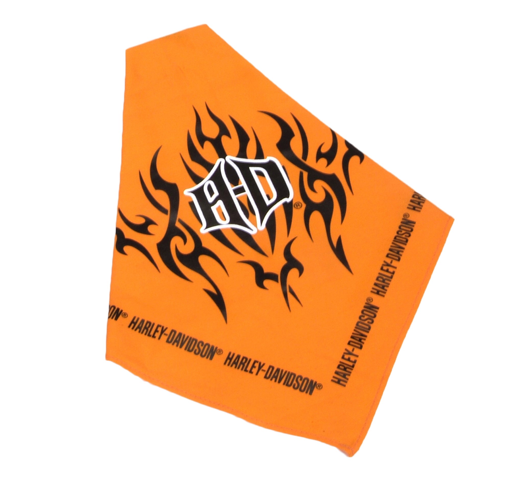 H2300 H OR230 Harley Davidson Pet Bandana Orange Motor Saloon Harley Davidson dealer