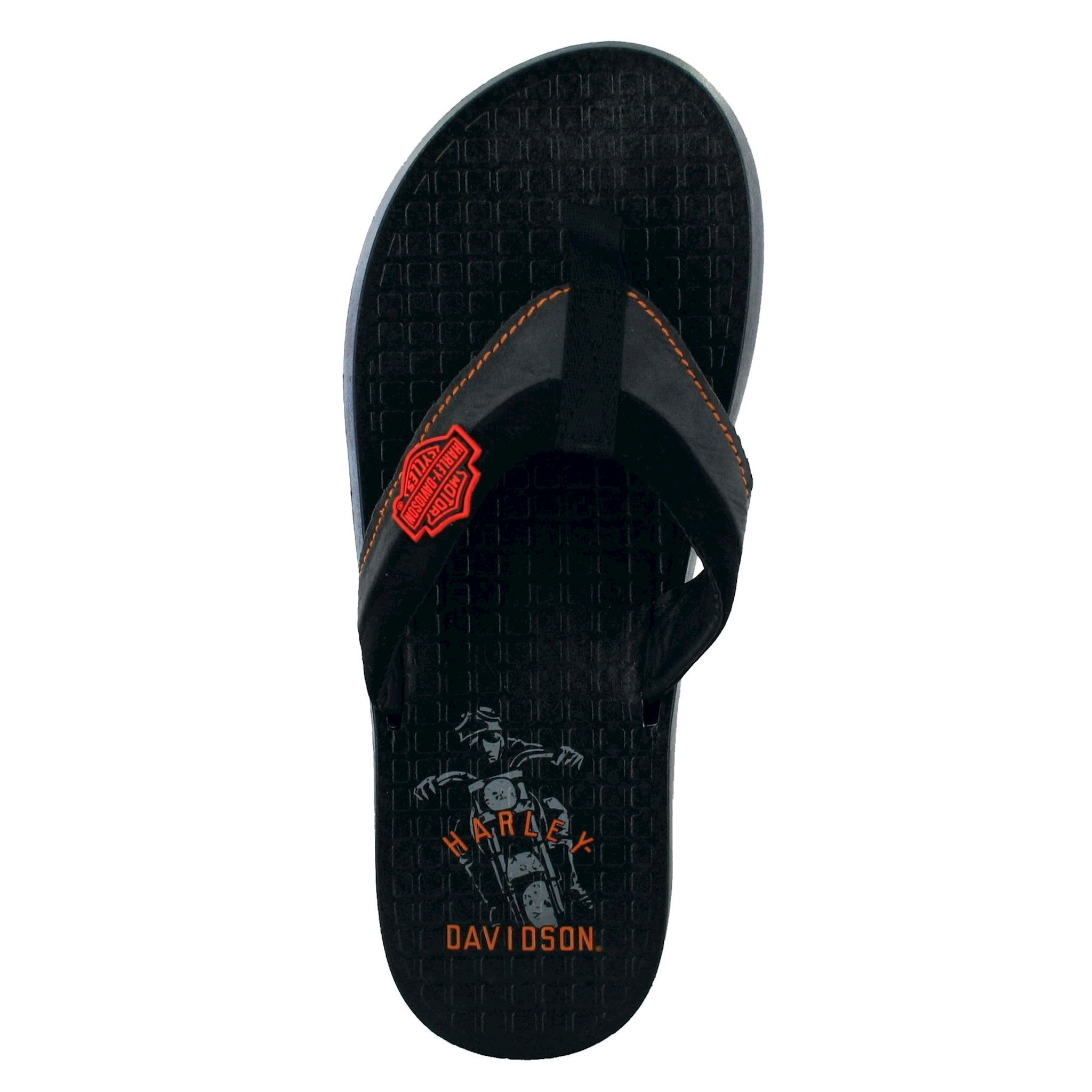 D93500 40 Harley Davidson Men s Adams Flip Flops Motor Saloon Harley Davidson dealer