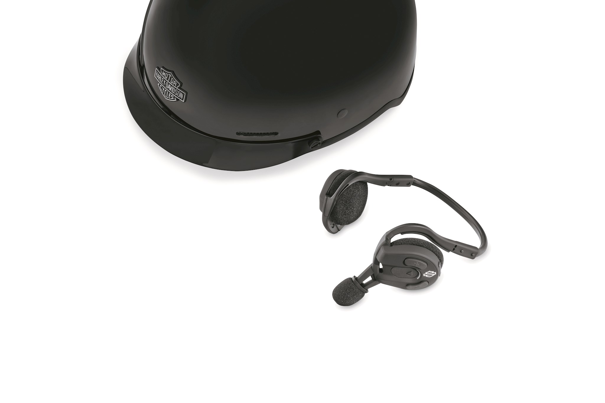 ハーレーダビッドソン Harley Davidson ハーフヘルメット用 ヘッドセット Boom! Audio Expand 2.0  Bluetooth Half Helmet Headset 最善