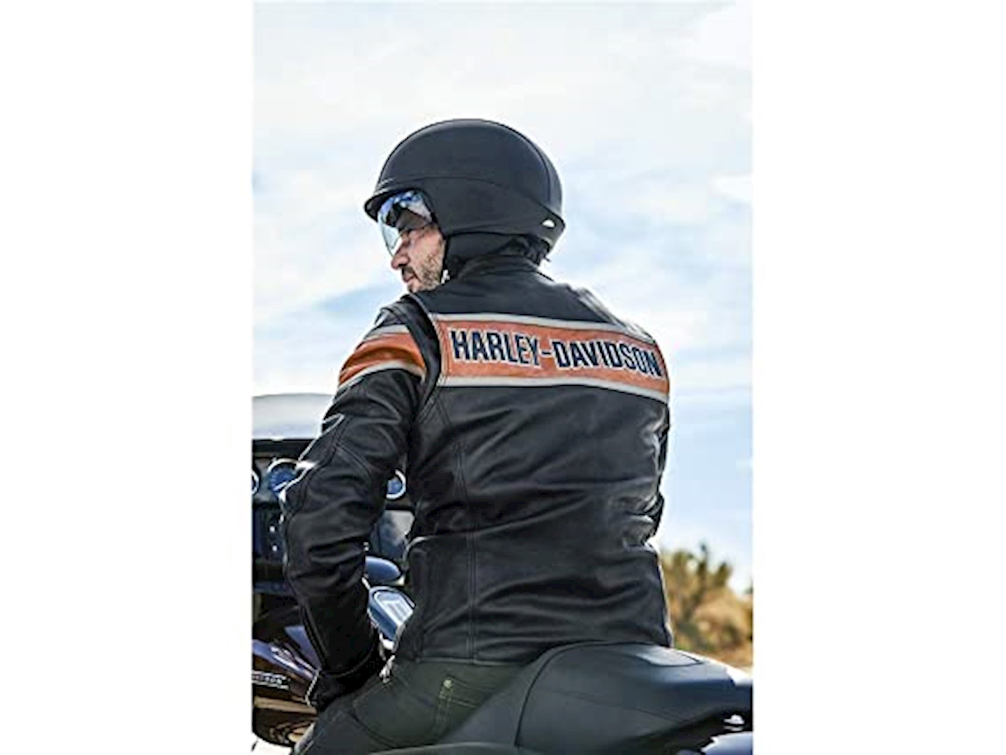 Harley davidson leather jacket victory clearance lane