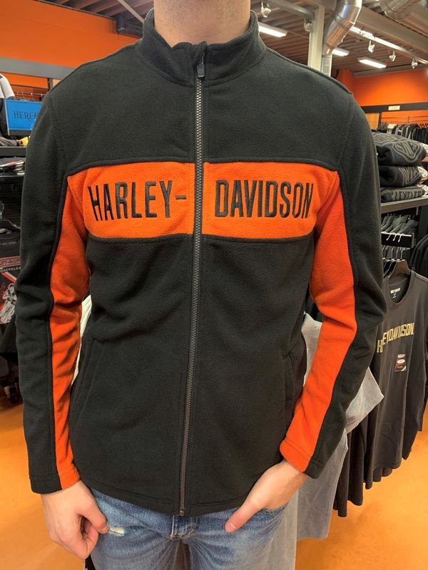 99087-20VM/000L - Harley-Davidson® Men's Chest Stripe Activewear Jacket ￫  Motor Saloon (Harley-Davidson dealer)