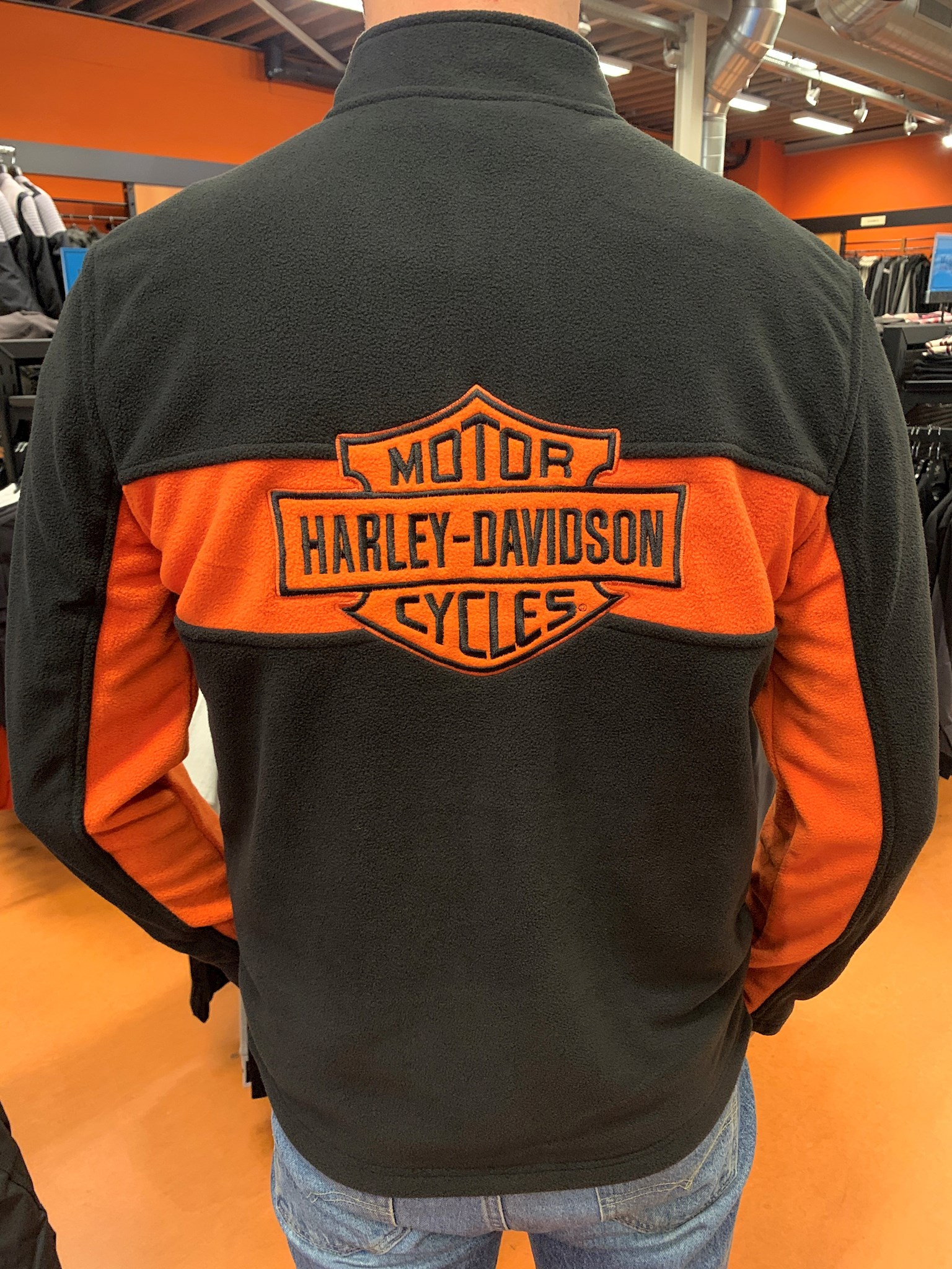 99087-20VM/022L - Harley-Davidson® Men's Chest Stripe Activewear Jacket ￫  Motor Saloon (Harley-Davidson dealer)