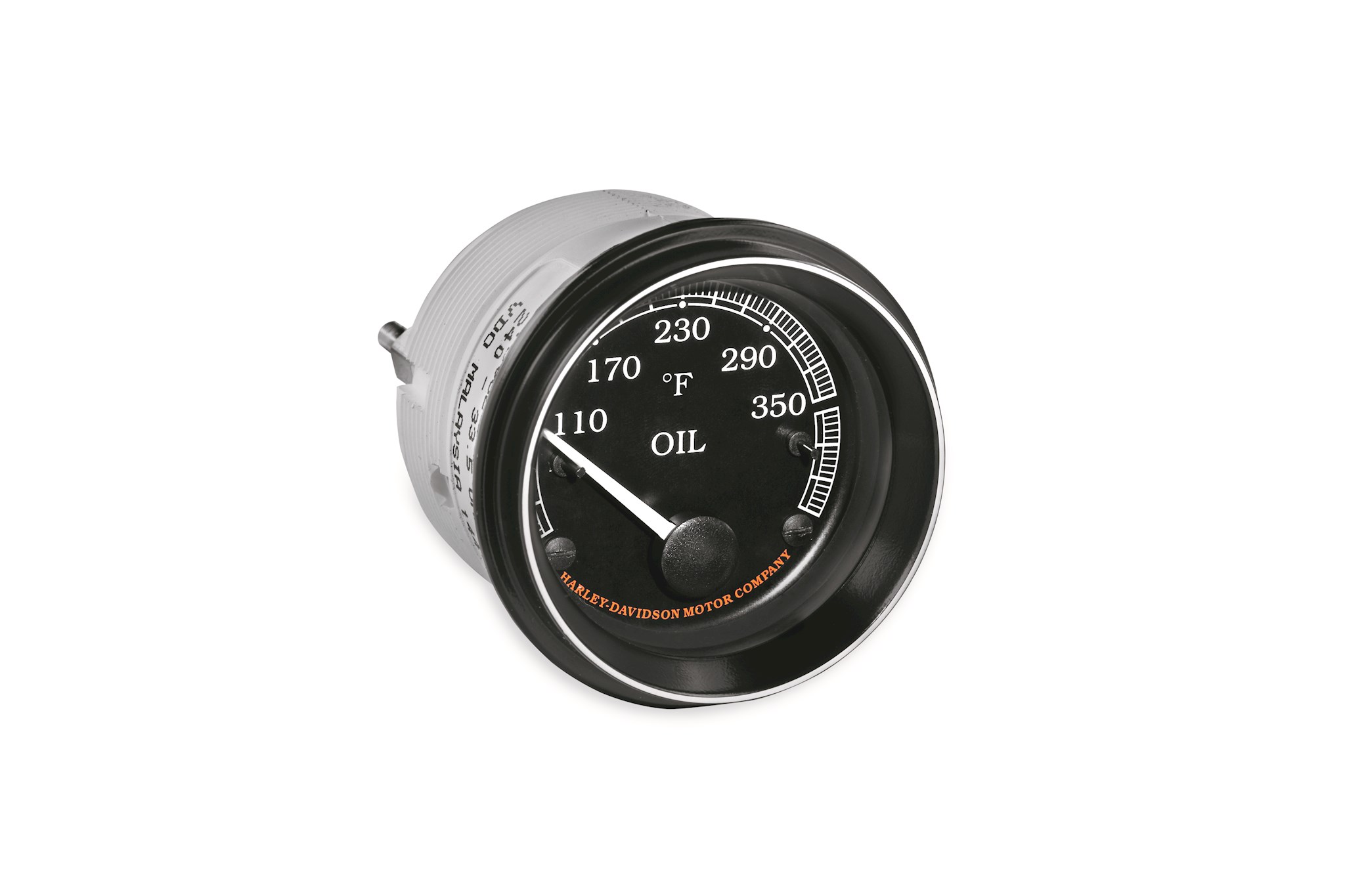 Fairing Mount Oil Temperature Gauge - Fahrenheit